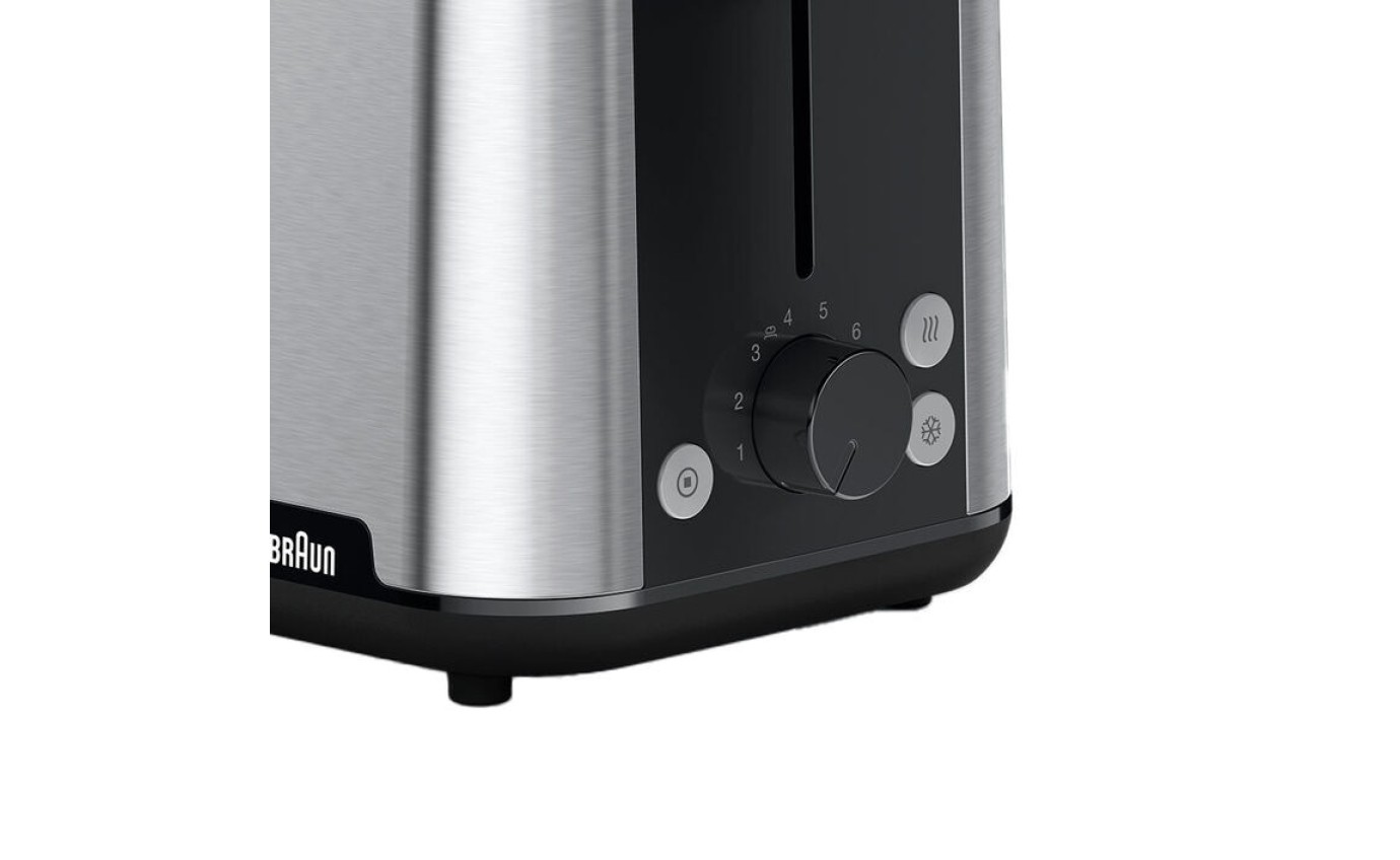Braun PurShine 2 Slice Toaster (Black) HT1510BK