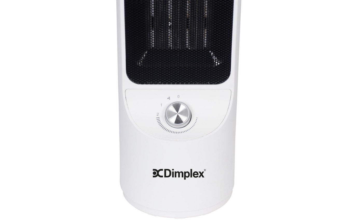 Dimplex 2000W Tall Ceramic Electric Heater (Manual Controls) [White] DHCERA20M