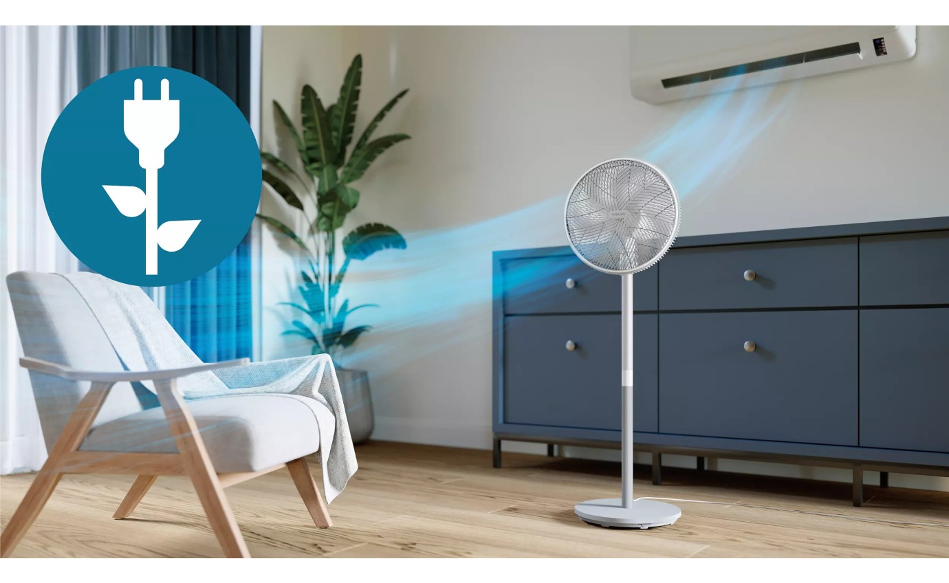 Philips 2000 Series Pedestal Fan (White) CX255000