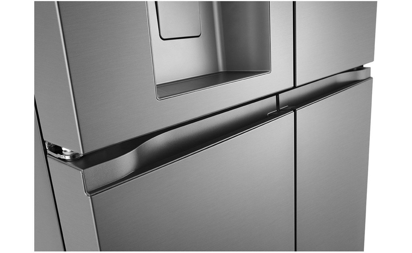 LG 506L Slim French Door Fridge (Stainless Steel) GFL500PL
