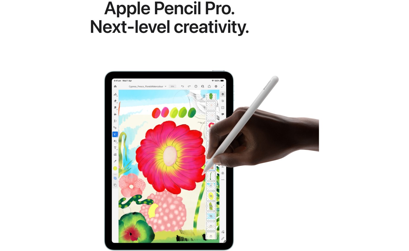 Apple iPad Air 13-inch M4 Wi-Fi + Cellular 128GB (Blue) MH9E4XA