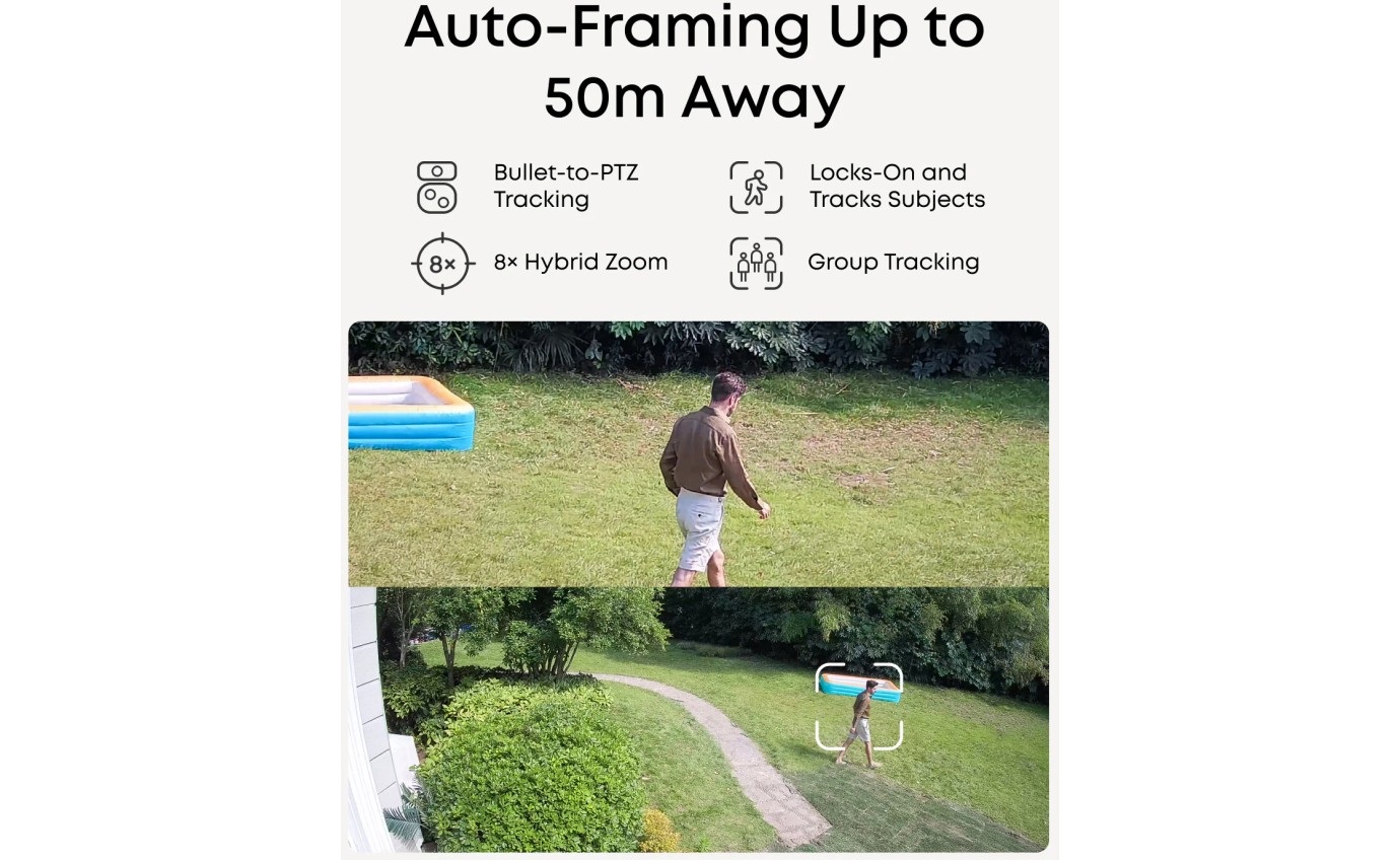 eufy Security PoE PTZ S4 (Add On) T8E00T21