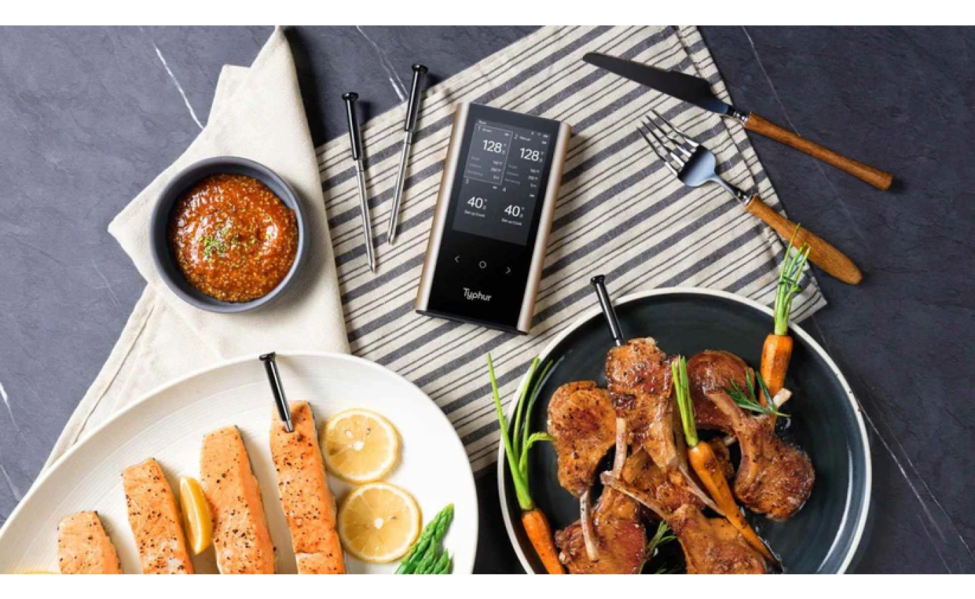 Typhur Sync Gold Series Quad 4 Probe Meat Thermometer WT04