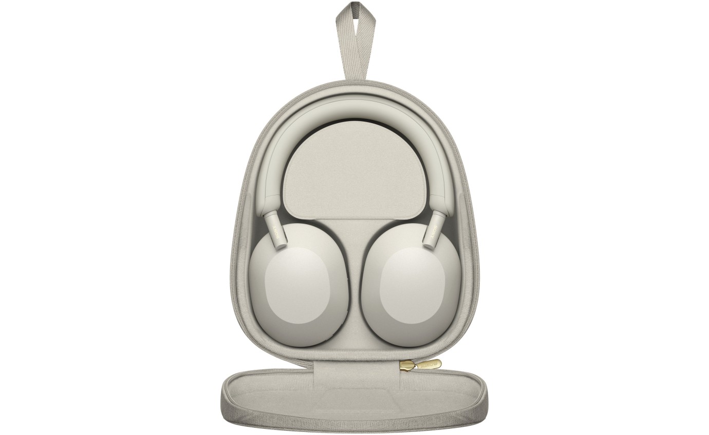 Sony Wireless Noise Cancelling Headphones (Platinum Silver) WH1000XM5S