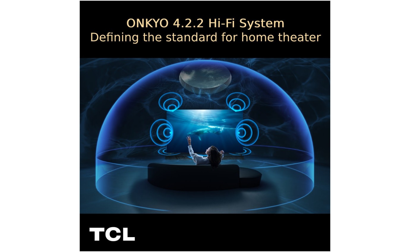 TCL 115 inch C7K Premium QD-Mini LED 4K 144Hz Google TV 115C7K