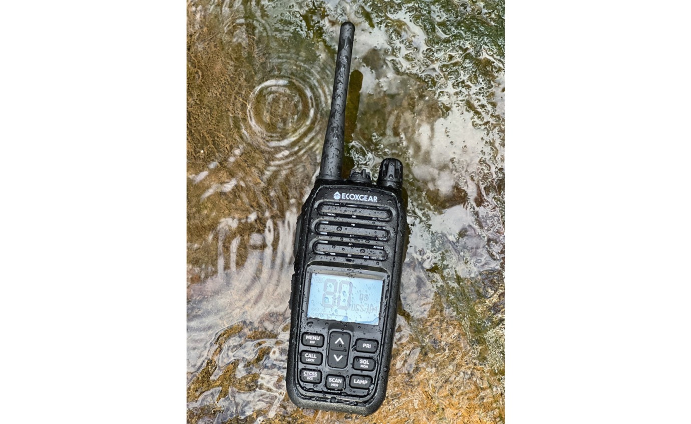 ECOXGEAR ECOXTALK EXG500 5W 17km IP67 Handheld UHF Radio (Twin Pack) EXG5002PK