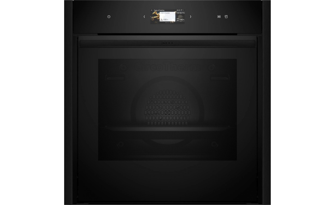 Neff 60cm N 90 Built-in Oven with Steam Function (Deep Black) B69FS5CY0ADB