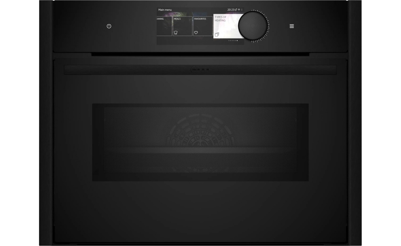 Neff 45cm N 90 Built-in Compact Oven with Microwave Function (Deep Black) C29MY7MY0DB