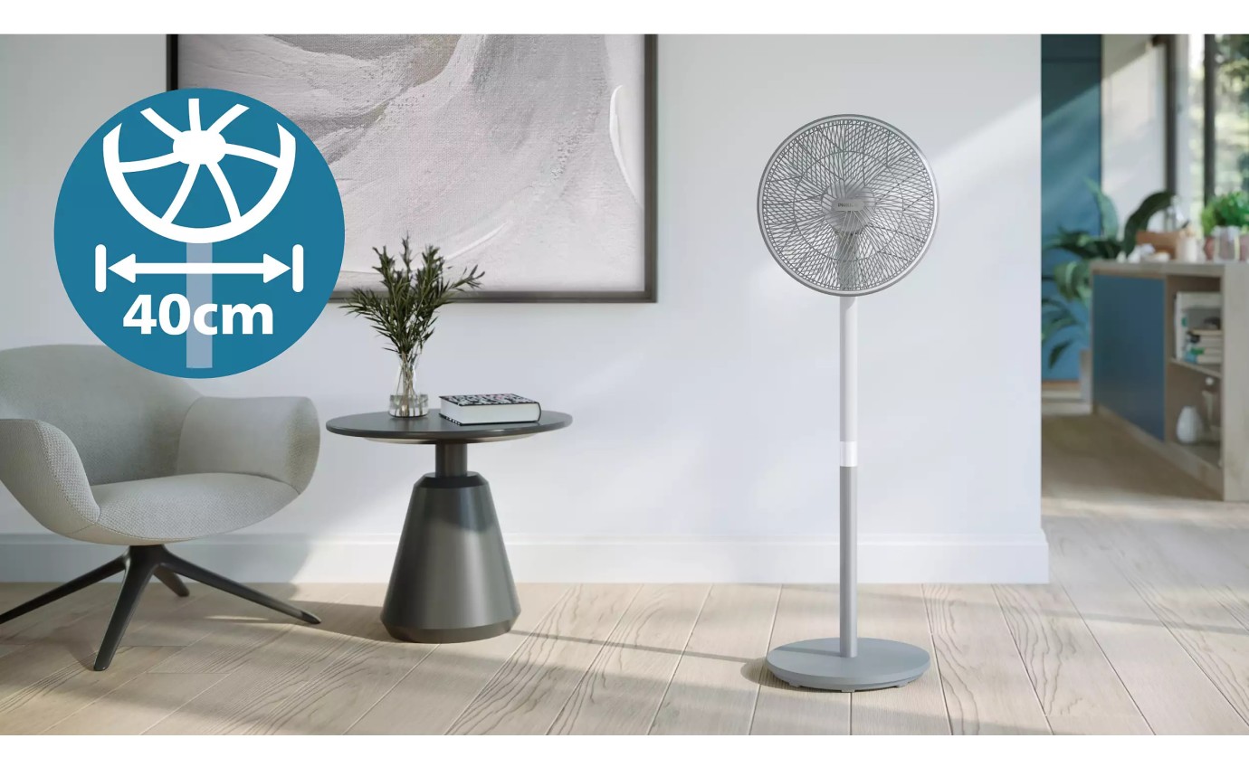 Philips 2000 Series Pedestal Fan (White) CX255000