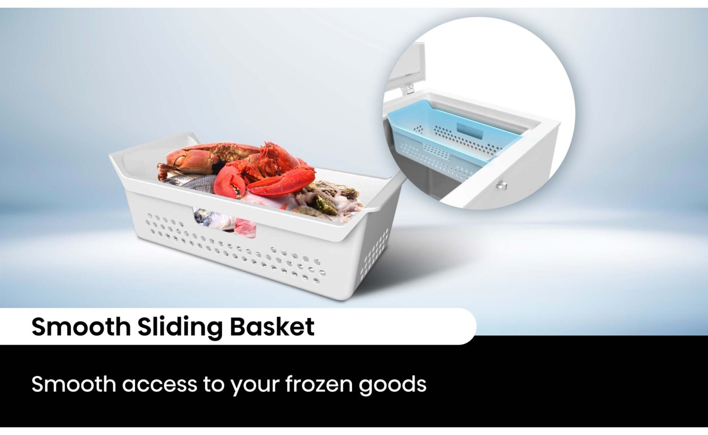 Hisense 500L Chest Freezer (White) HRCF501