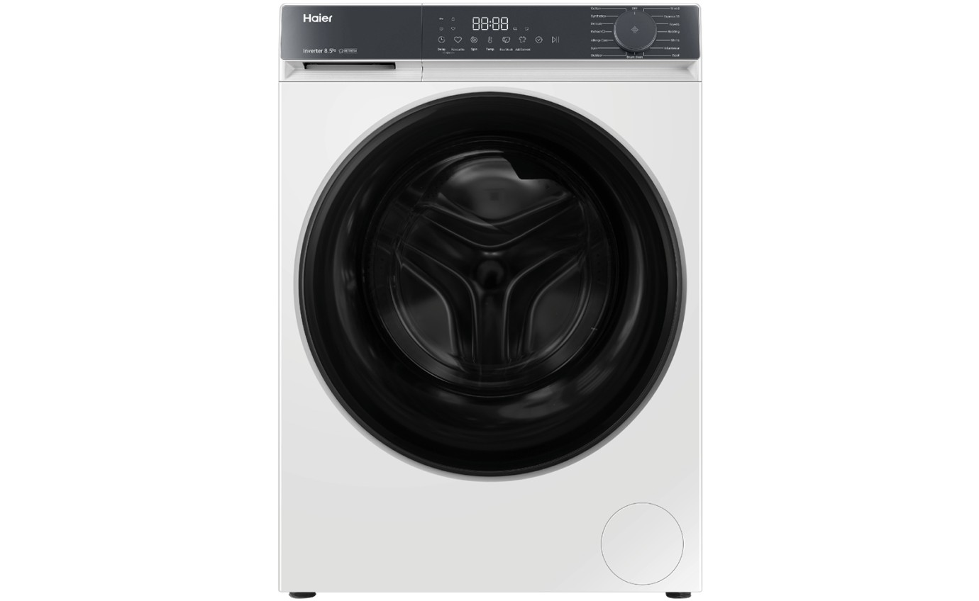 Haier 8.5kg 300 Series Front Load Washing Machine (White) HWF85KW1