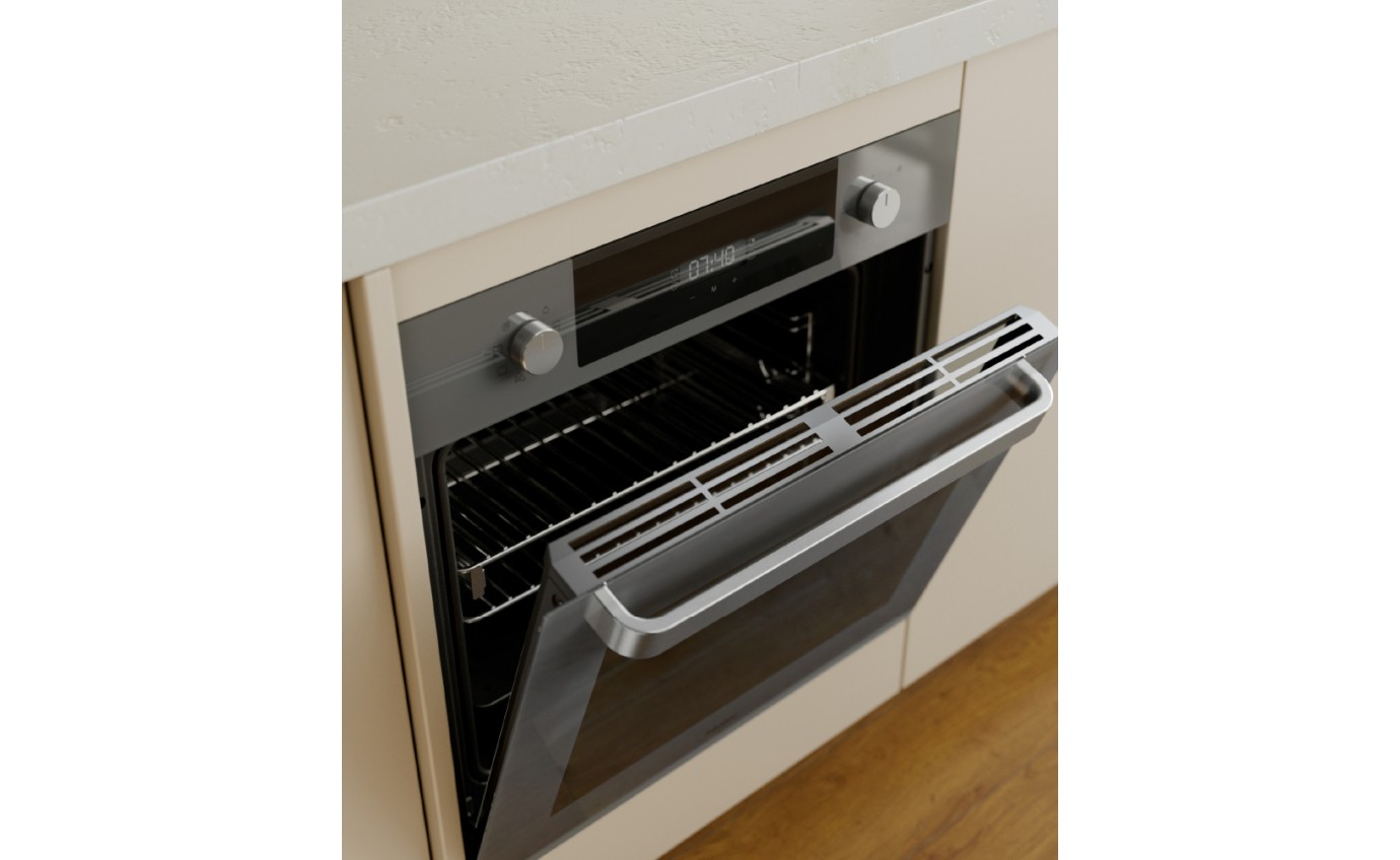 Haier 60cm 500 Series Built in Oven 7 Function, Air Fry, Steam Assist HWO60S7EG5