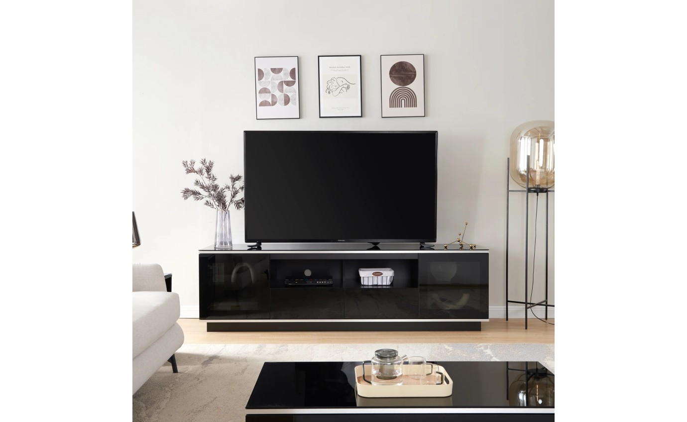 Tauris Titan 2100mm TV Entertainment Unit TITAN2100BLK