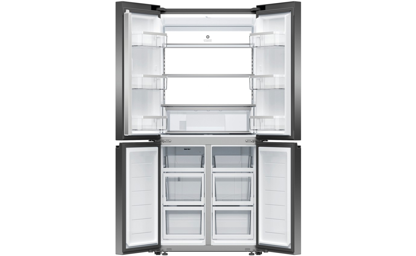 Fisher & Paykel 498L Series 7 Quad Door Refrigerator Freezer RF500QNB1