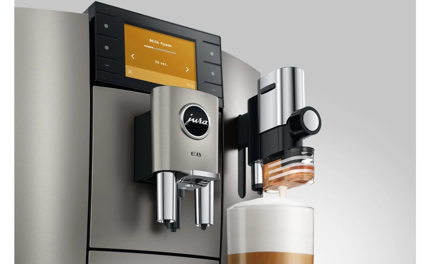 Jura E8 Automatic Coffee Machine (Midnight Silver) 15721