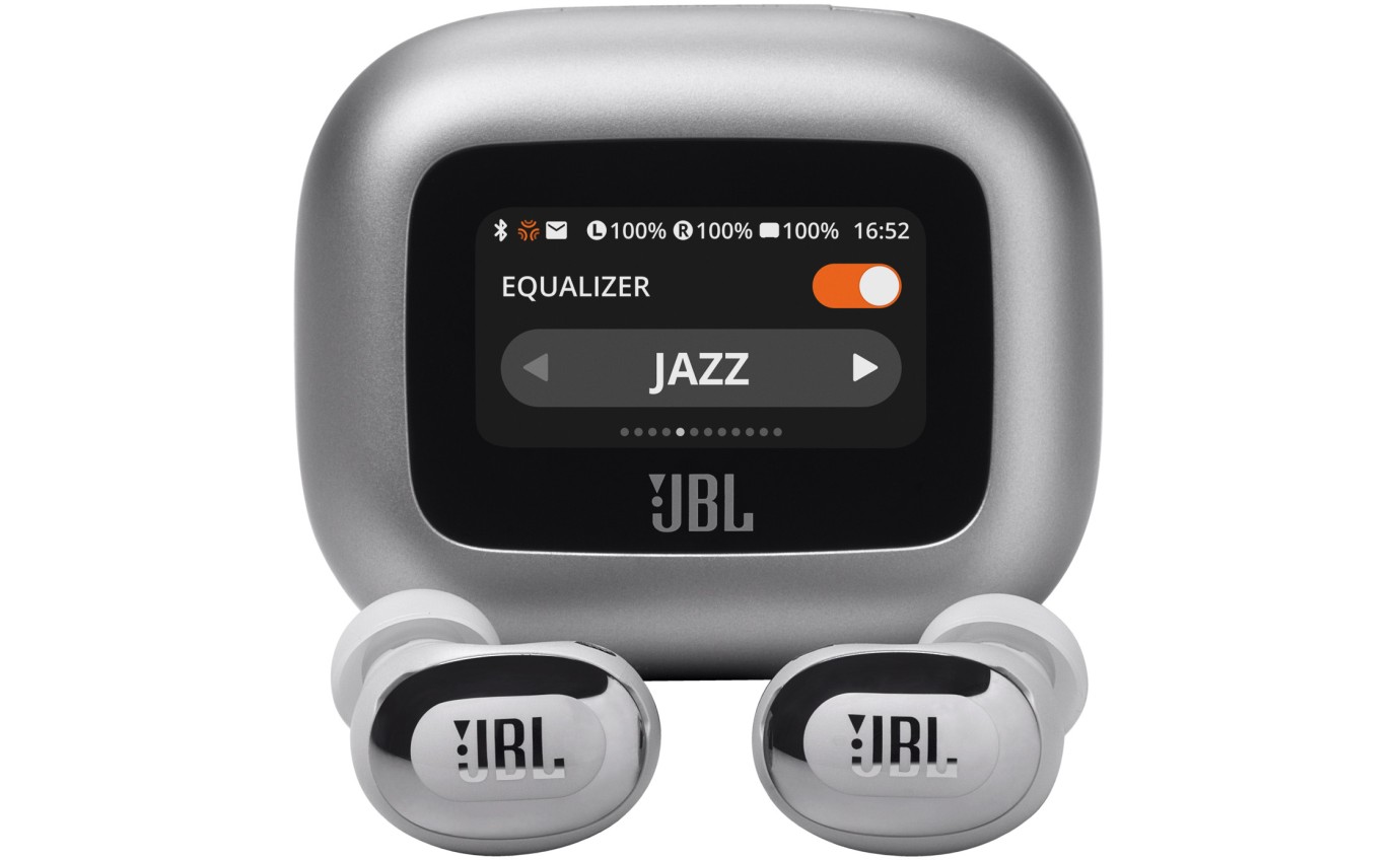 JBL Live Buds 3 TWS Noise Cancelling In-Ear Headphones (Silver) JBLLIVEBUDS3SIL