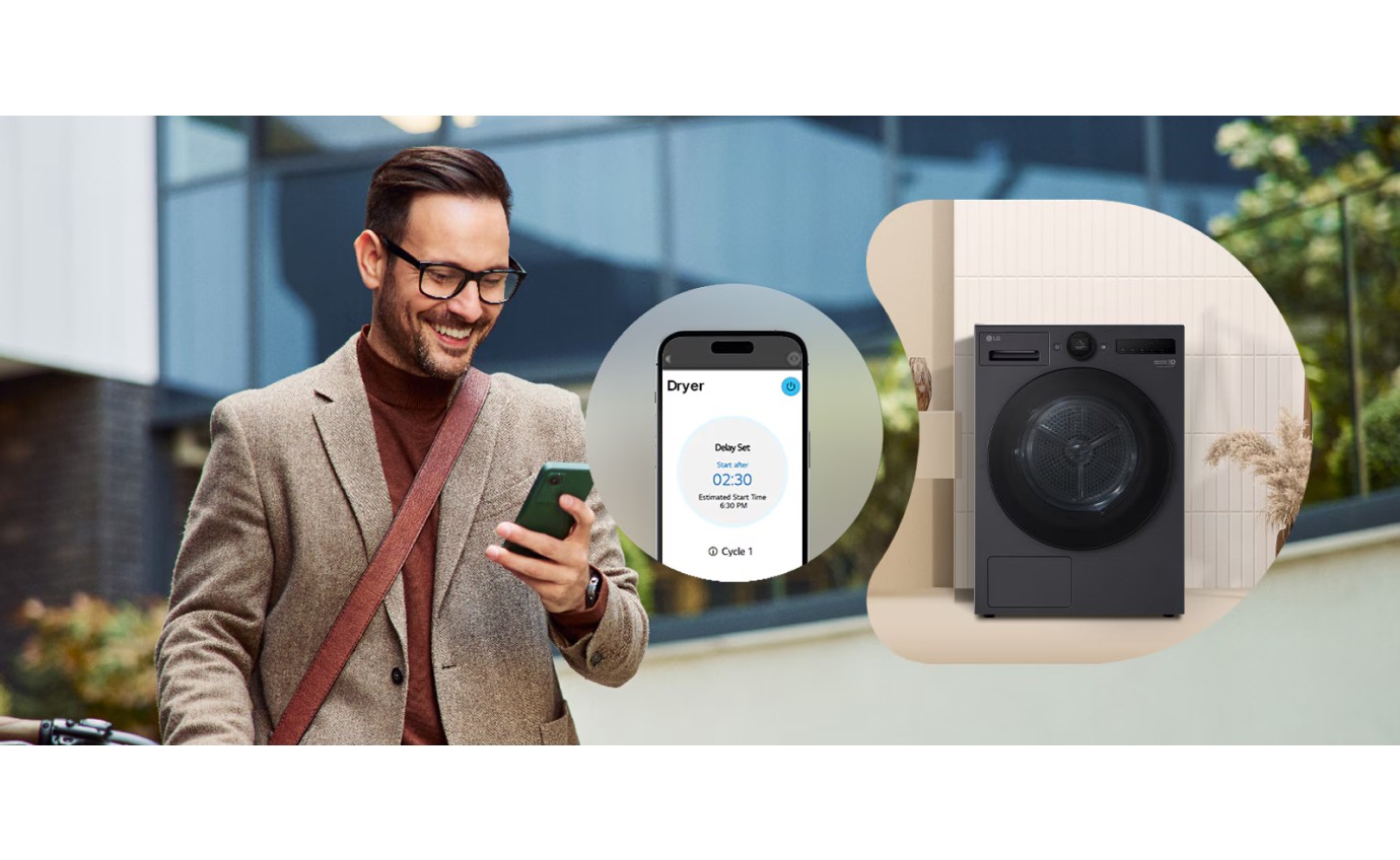 LG 10kg Heat Pump Dryer DXH910MB