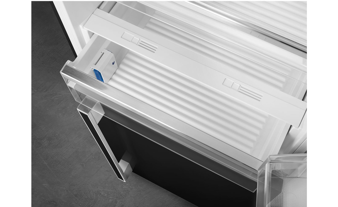 Smeg 481L Bottom Mount Fridge (Black) FA490RBL5AU