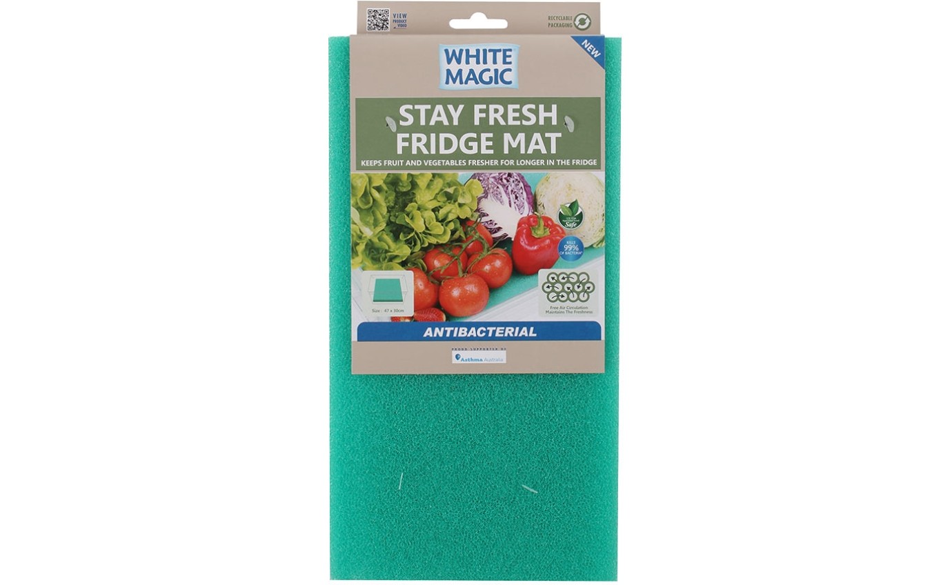 White Magic Stay Fresh Antibacterial Fridge Mat WMSFMA
