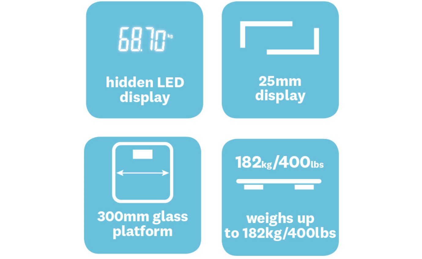 WeightWatchers Style Body Weight Digital Scales WW170A