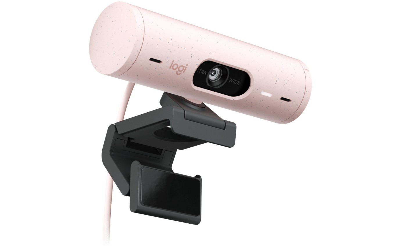 Logitech Brio 500 HDR Full HD Webcam (Rose) 960001433