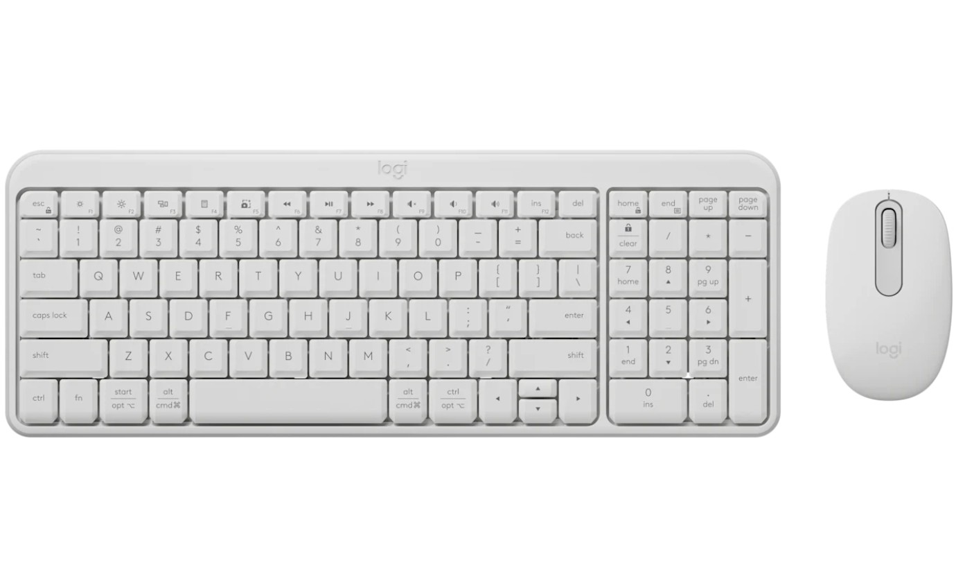 Logitech MK250 Compact Bluetooth&reg; Wireless Combo (Off-White) 920013560