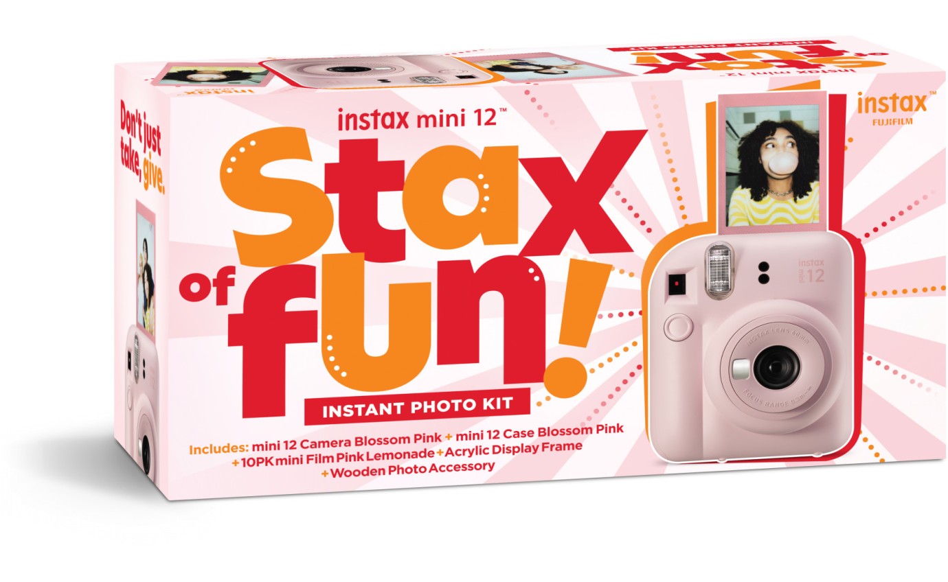 Fujifilm Instax mini 12 Memory Maker Bundle (Blossom Pink) 88423