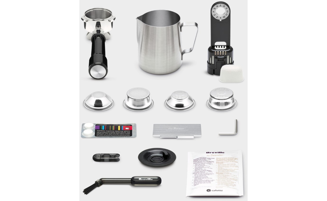 Breville the Barista Express™ Impress Coffee Machine (Stainless Steel) BES876BSS