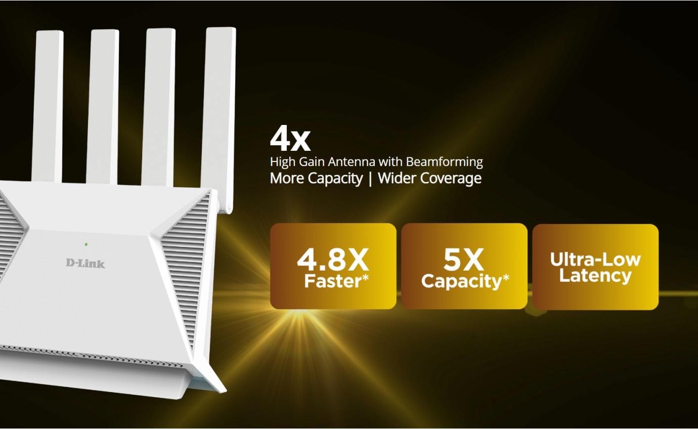 D-Link BE3600 Mesh Wi-Fi 7 Router DIRBE3602