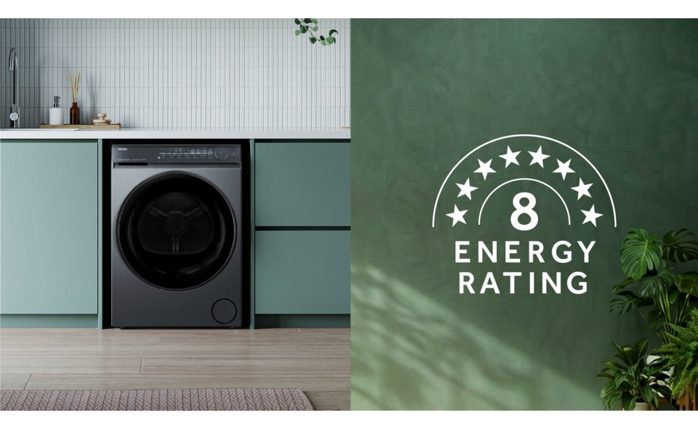 Haier 8kg 500 Series Heat Pump Dryer (Dark) HDHPS80NB1