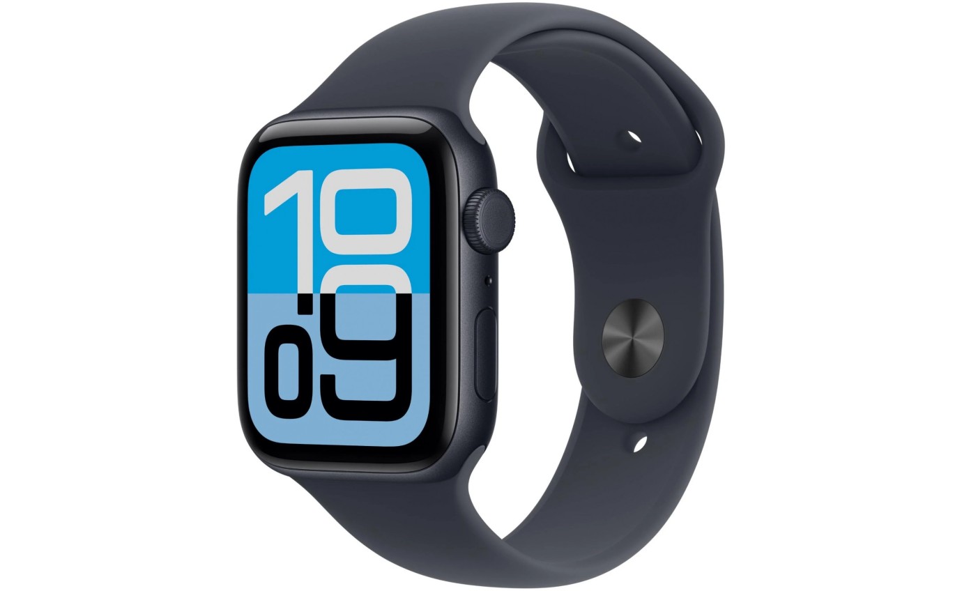Apple Watch SE 3 GPS + Cellular 44mm Midnight Aluminium Case with Midnight Sport Band (M/L) MEPJ4XA