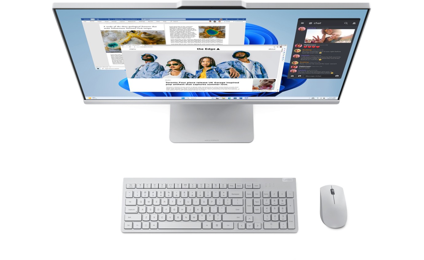 Lenovo 27 inch IdeaCentre AIO Intel Core 9 270H 32GB RAM 1TB W11H F0HM00U7AU