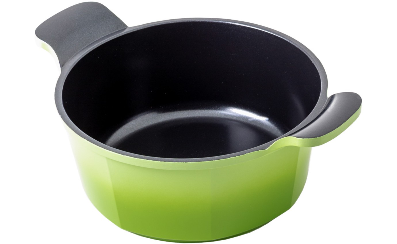 Neoflam 20cm Venn Casserole Induction Green ECVEC20I
