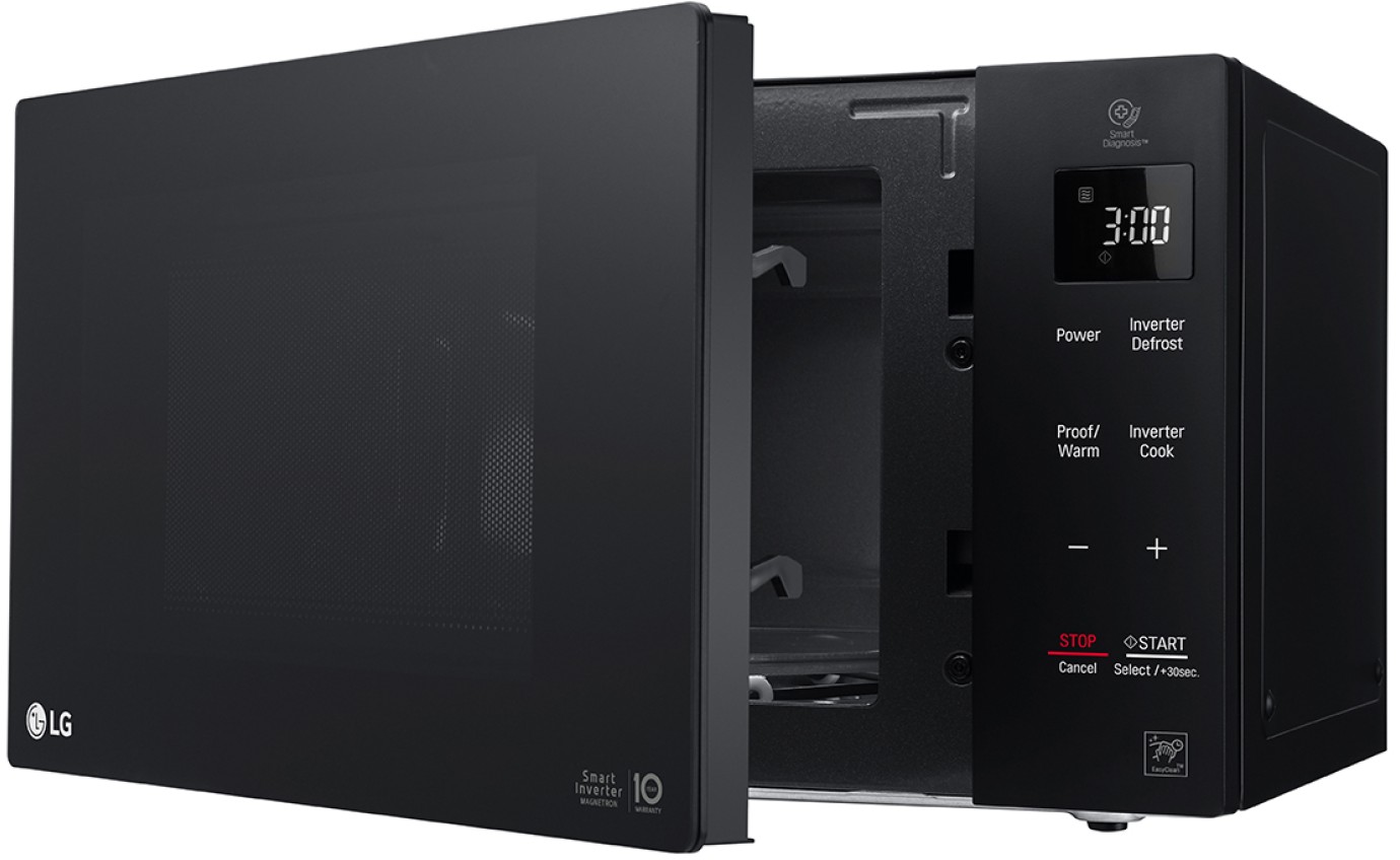 LG 23L 1000W NeoChef Smart Inverter Microwave Oven (Black) MS2336DB