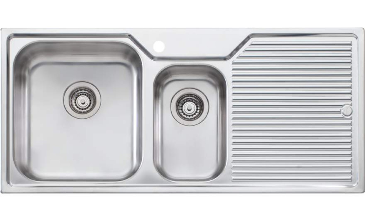 Oliveri Nu-Petite 1 & 1/2 Bowl Sink NP6011TH