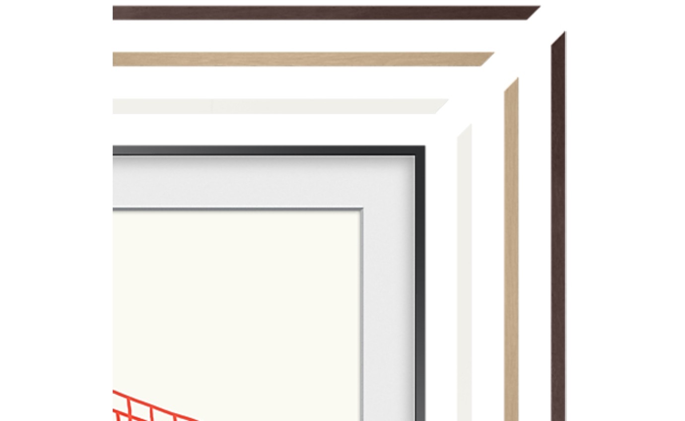 Samsung 55 inch Modern Bezel for The Frame TV 2021/2022 (White) VGSCFA55WTBRU