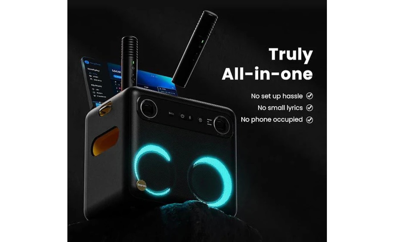 Ikarao Break X2 Premium Portable 600W Karaoke Speaker IKBREAKX2