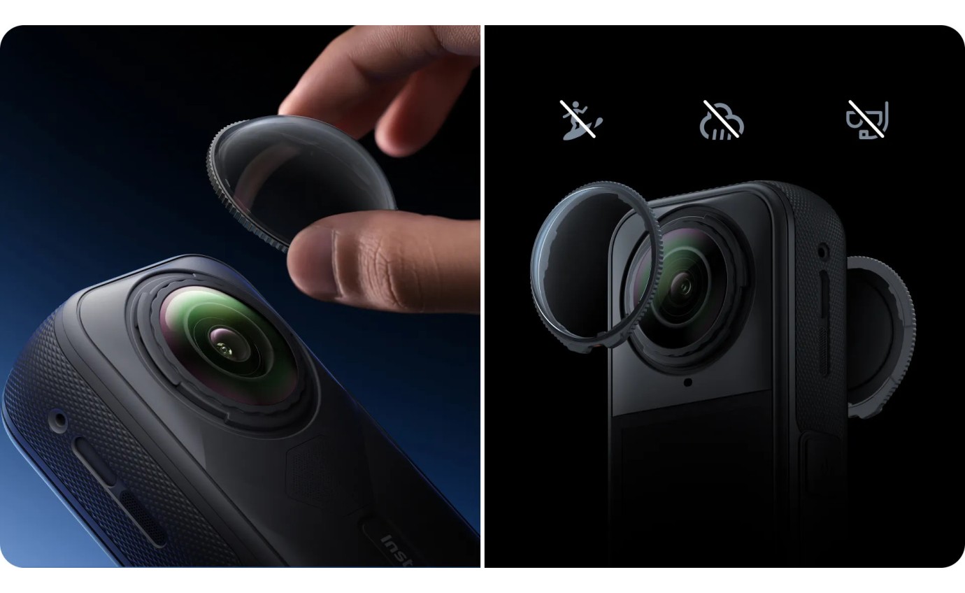 Insta360 X5 Standard Lens Guards INSTAX502