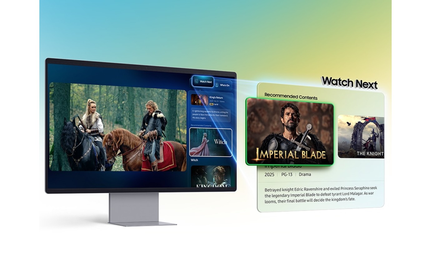 Samsung 32 inch Smart Monitor M9 4K OLED Samsung Vision AI LS32FM902SEXXY