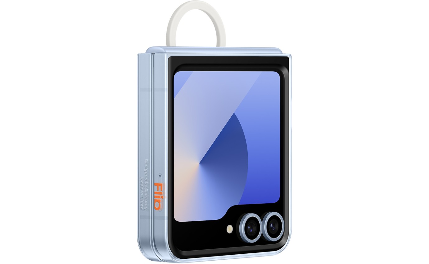 Samsung Galaxy Z Flip6 & Flip7 FE Clear Case with Ring 11901318400