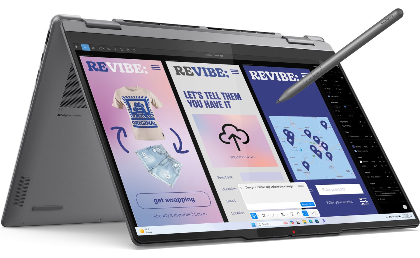 Lenovo 14 inch Yoga 7 2-in-1 OLED Ultra 7 258V 32GB 1TB W11H + Pen 83JQ000EAU
