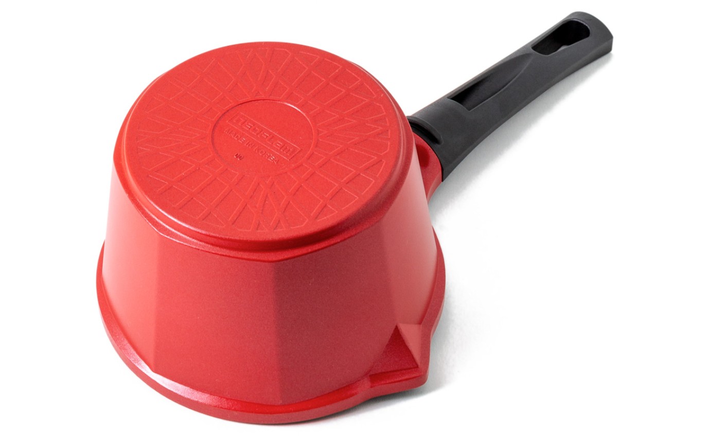 Neoflam 14cm Venn Milk Pan Non-Induction Red CVM14R