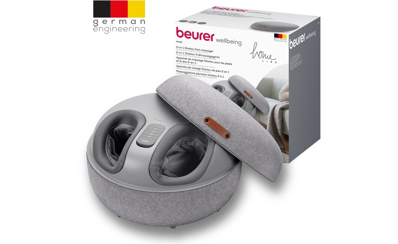 Beurer 2-in-1 Shiatsu Foot Massager FM120