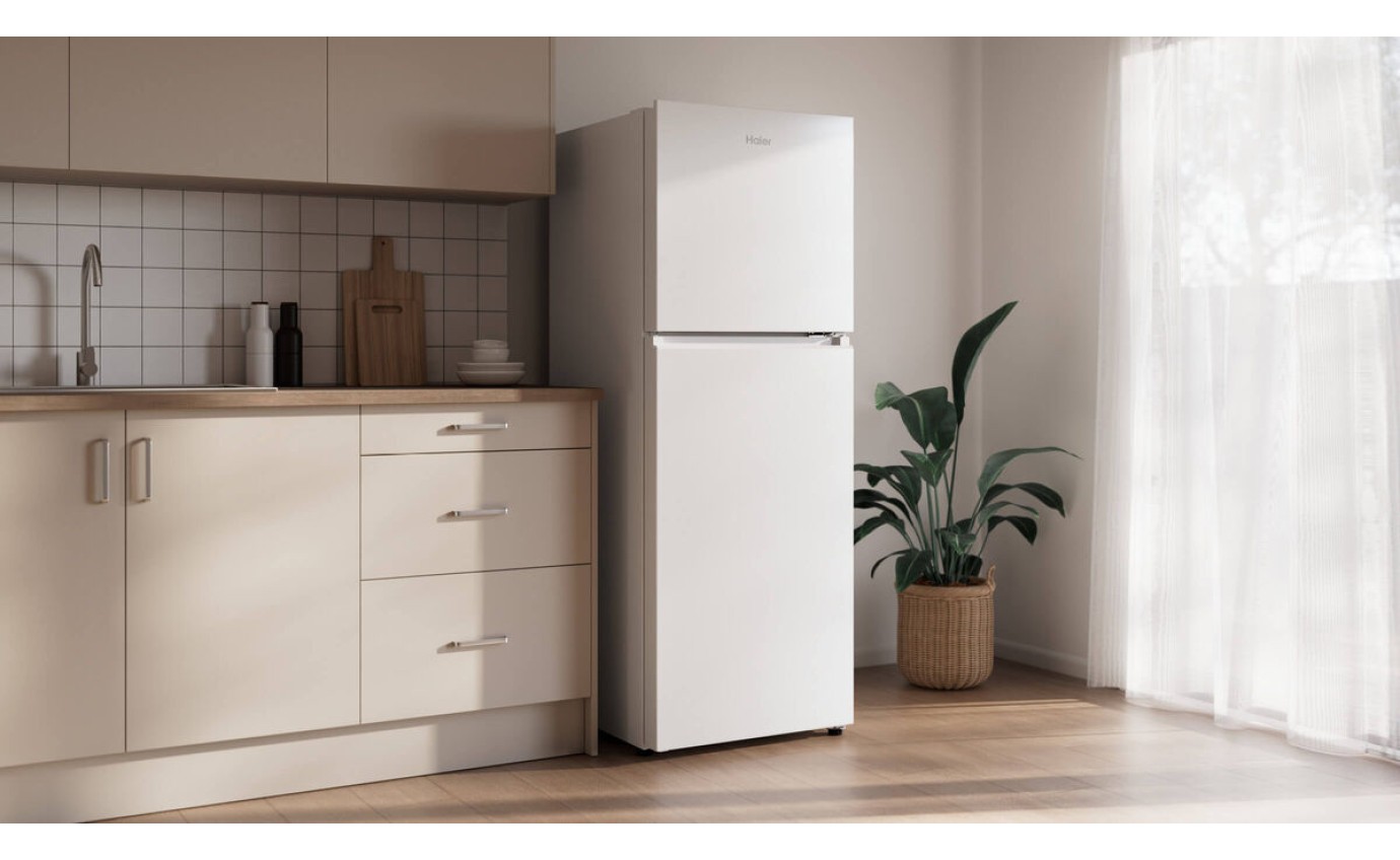Haier 311L 300 Series Top Mount Refrigerator (White) HRF330TW