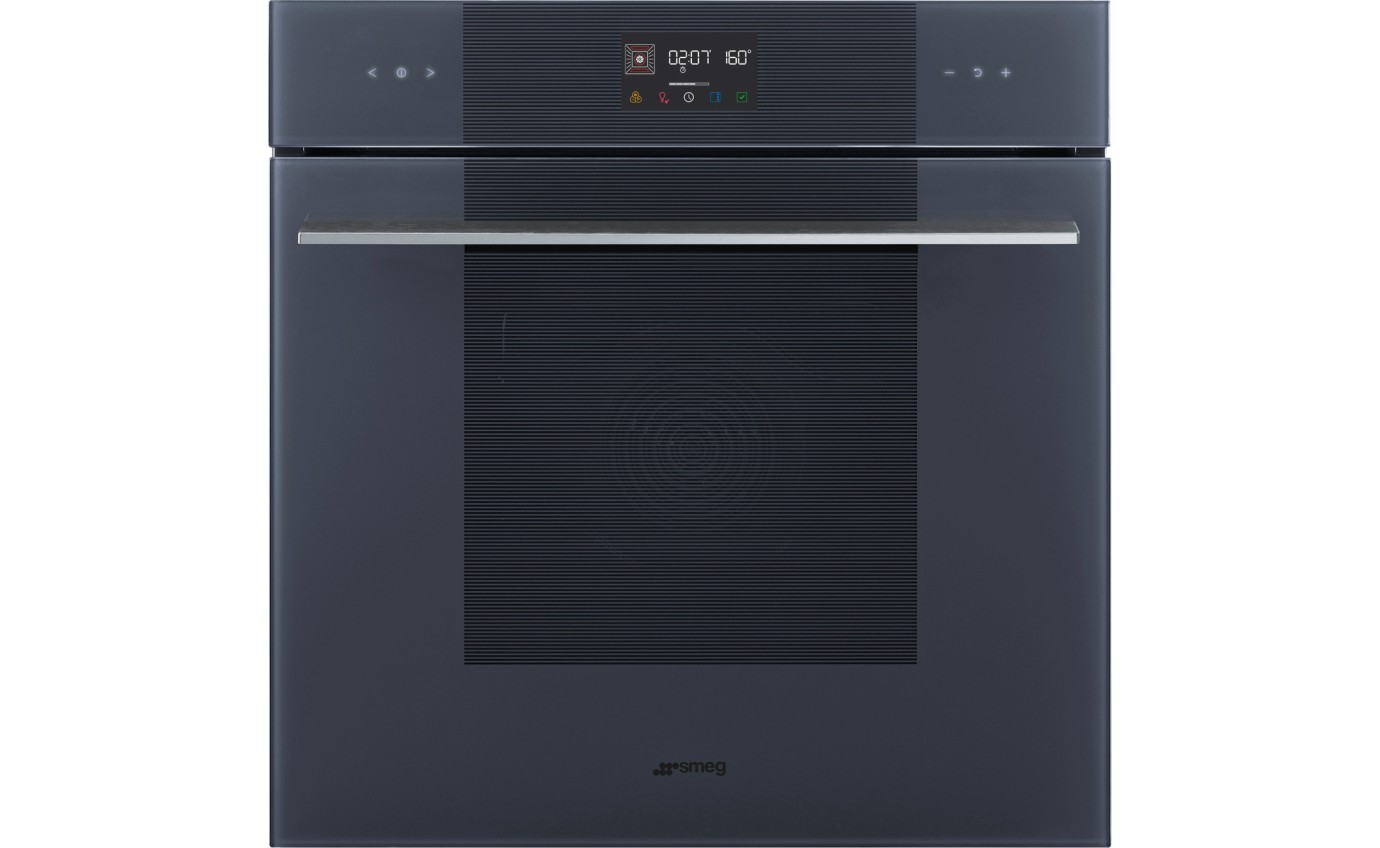 Smeg 60cm Linea Thermoseal Pyrolytic Oven - Neptune Grey SOPA6102TG