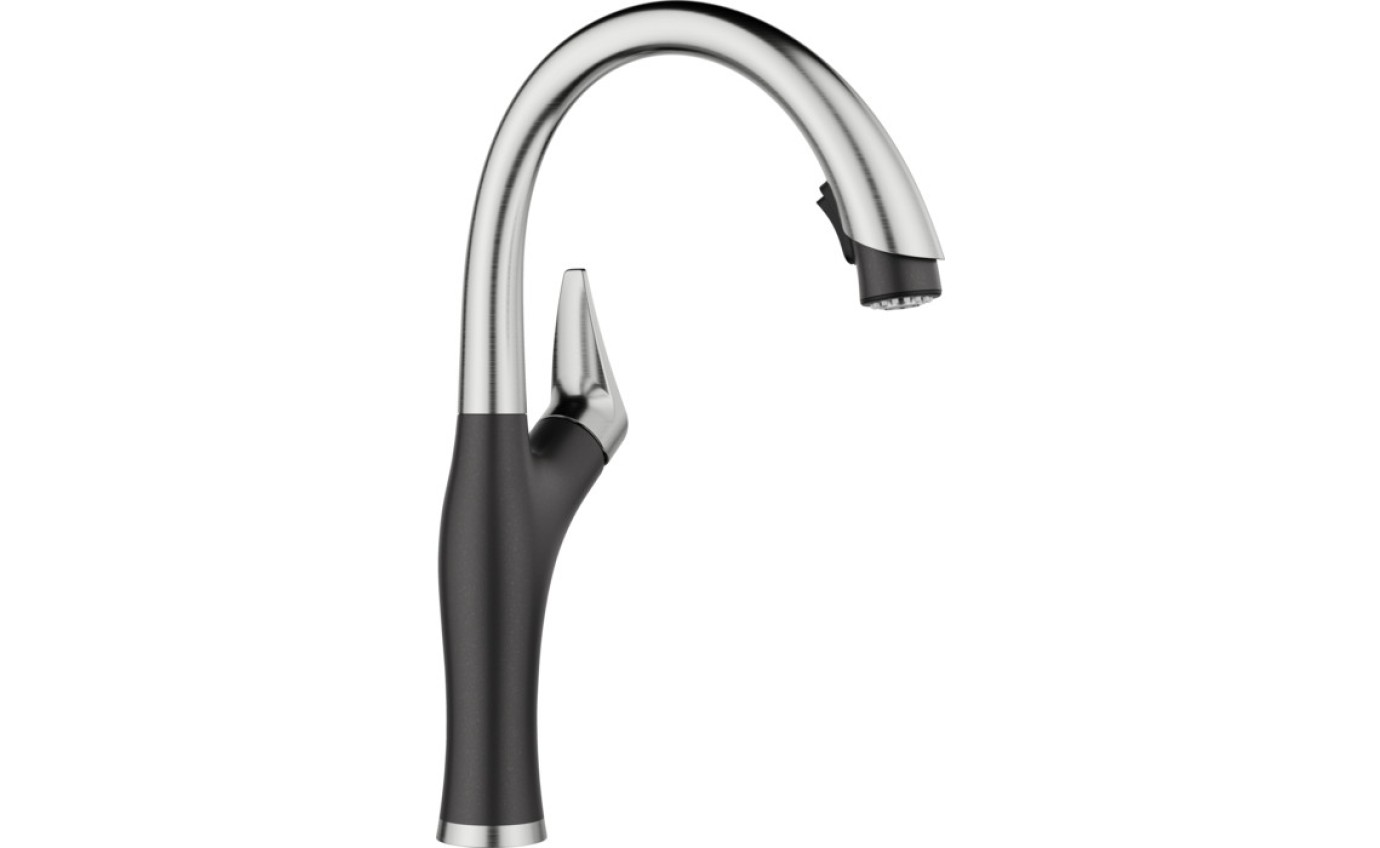 Blanco ARTONA-S Vario High Arch Pull Down Tap (Anthracite) ARTONASA