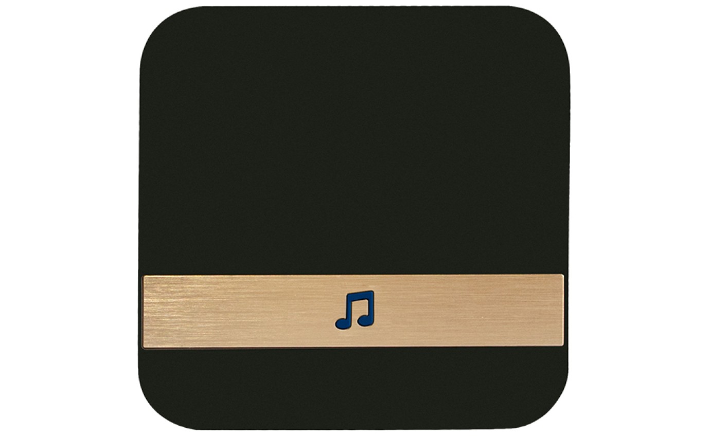 Tosee Wi-Fi Doorbell Chime (Black) 2CCHB