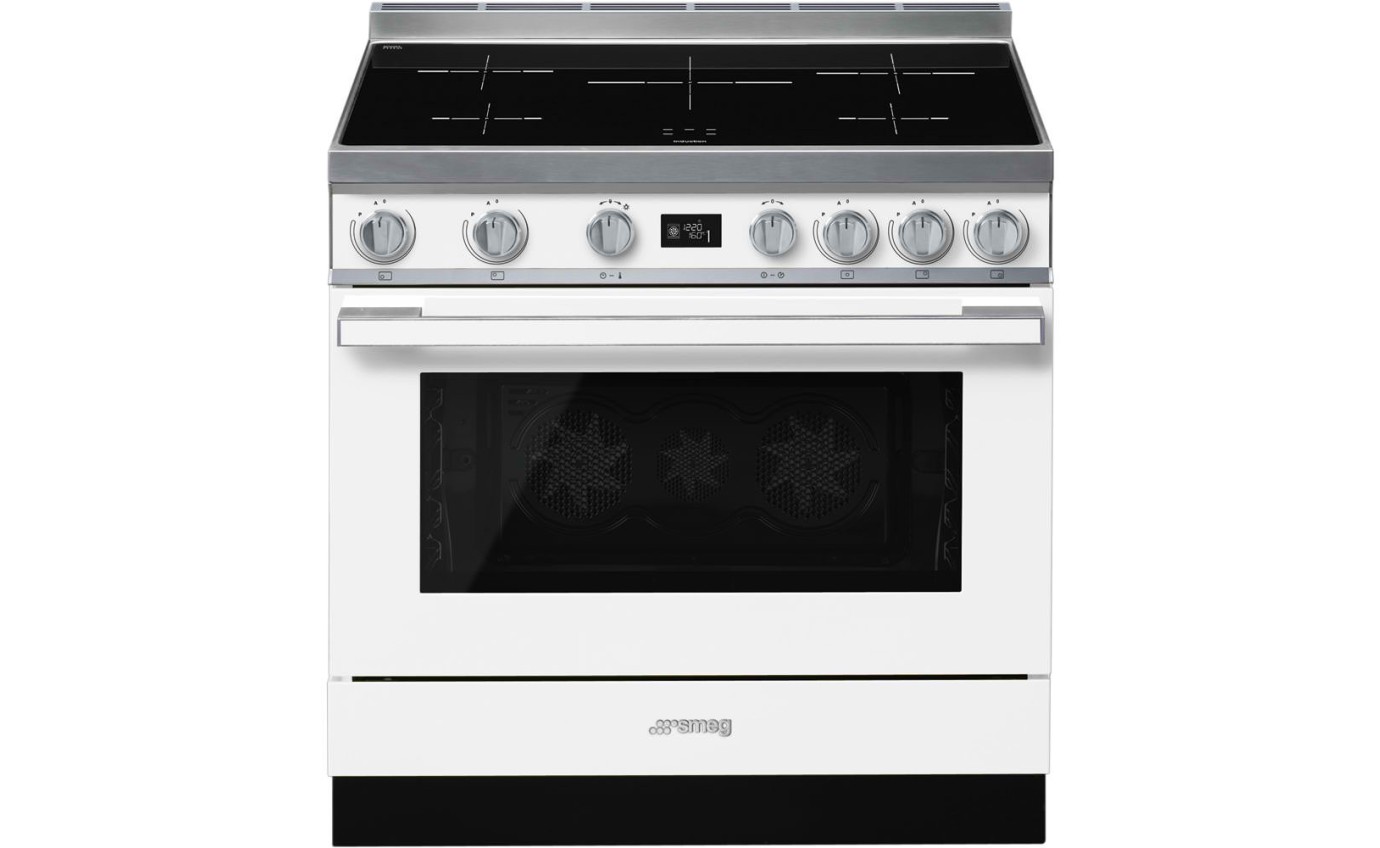 Smeg 90cm Portofino Freestanding Cooker (White) CPF9IPWH
