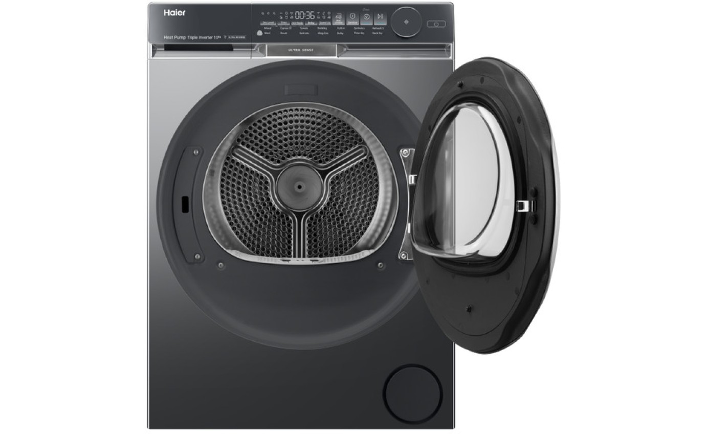 Haier 10kg Heat Pump Dryer (Dark) HDHP10DB1