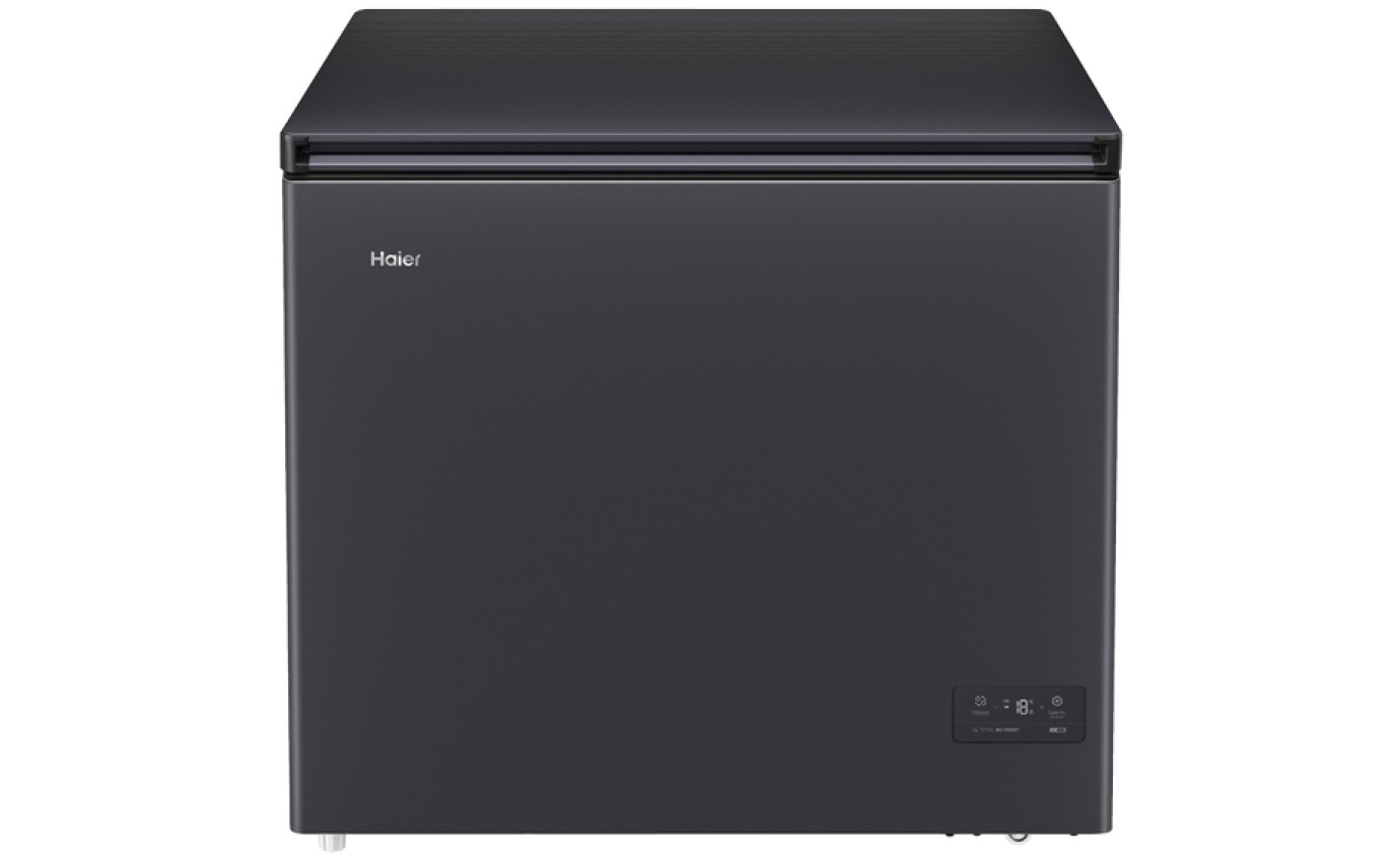 Haier 195L 500 Series Hybrid Frost Free Chest Freezer (Grey) HCF200FI